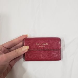 Kate Spade leather card holder wallet